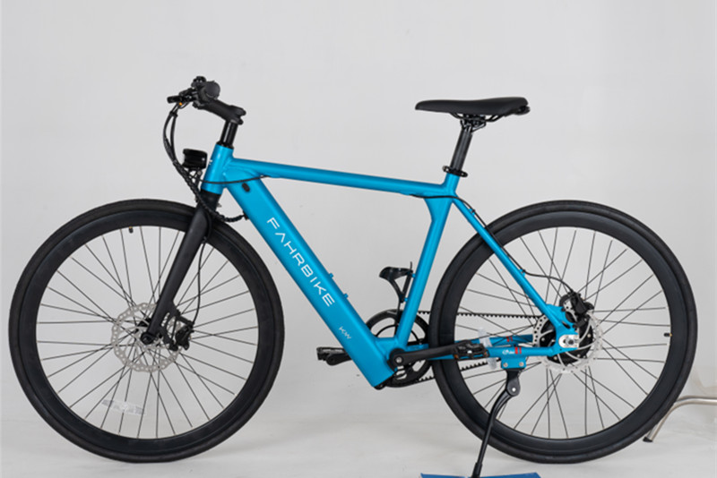  Lee7000 700C Commuter e-bike Road Electric Bike Single Speed Belt Drive Electric Bicycle