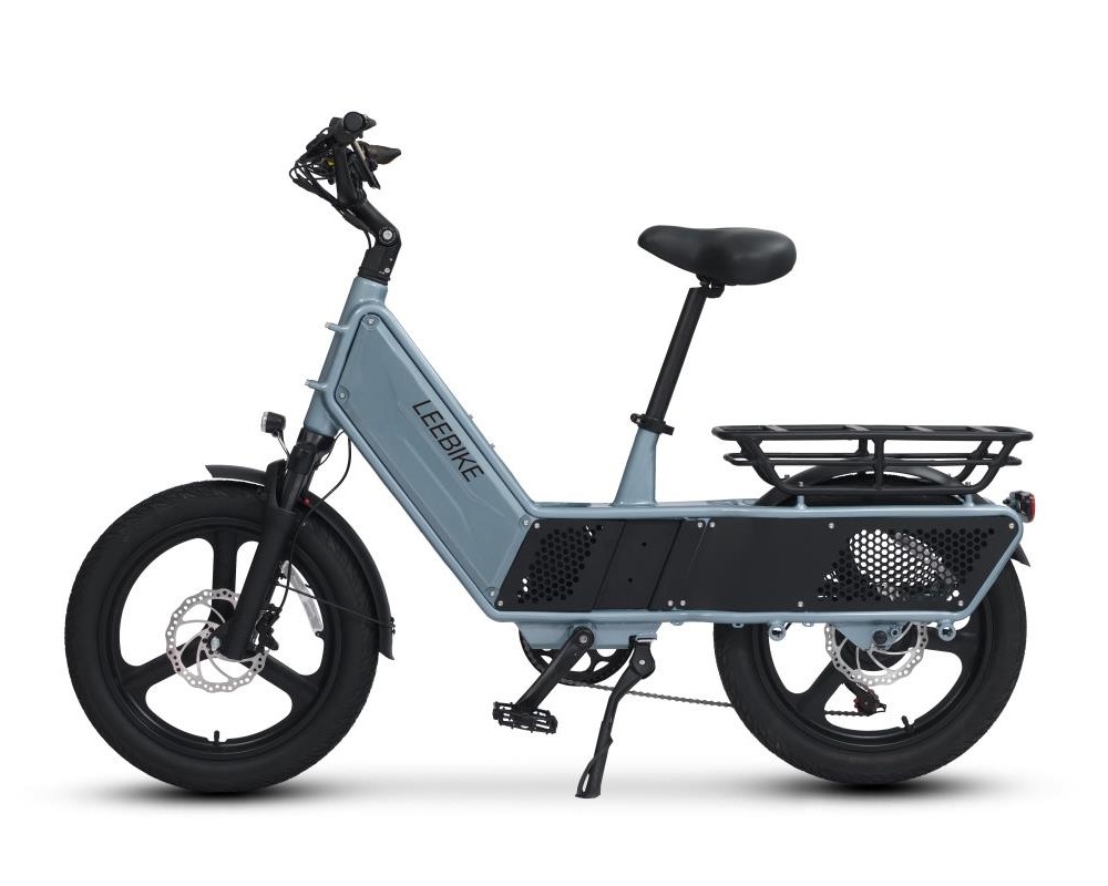 Compact Aluminum Frame Electric Cargo Bike